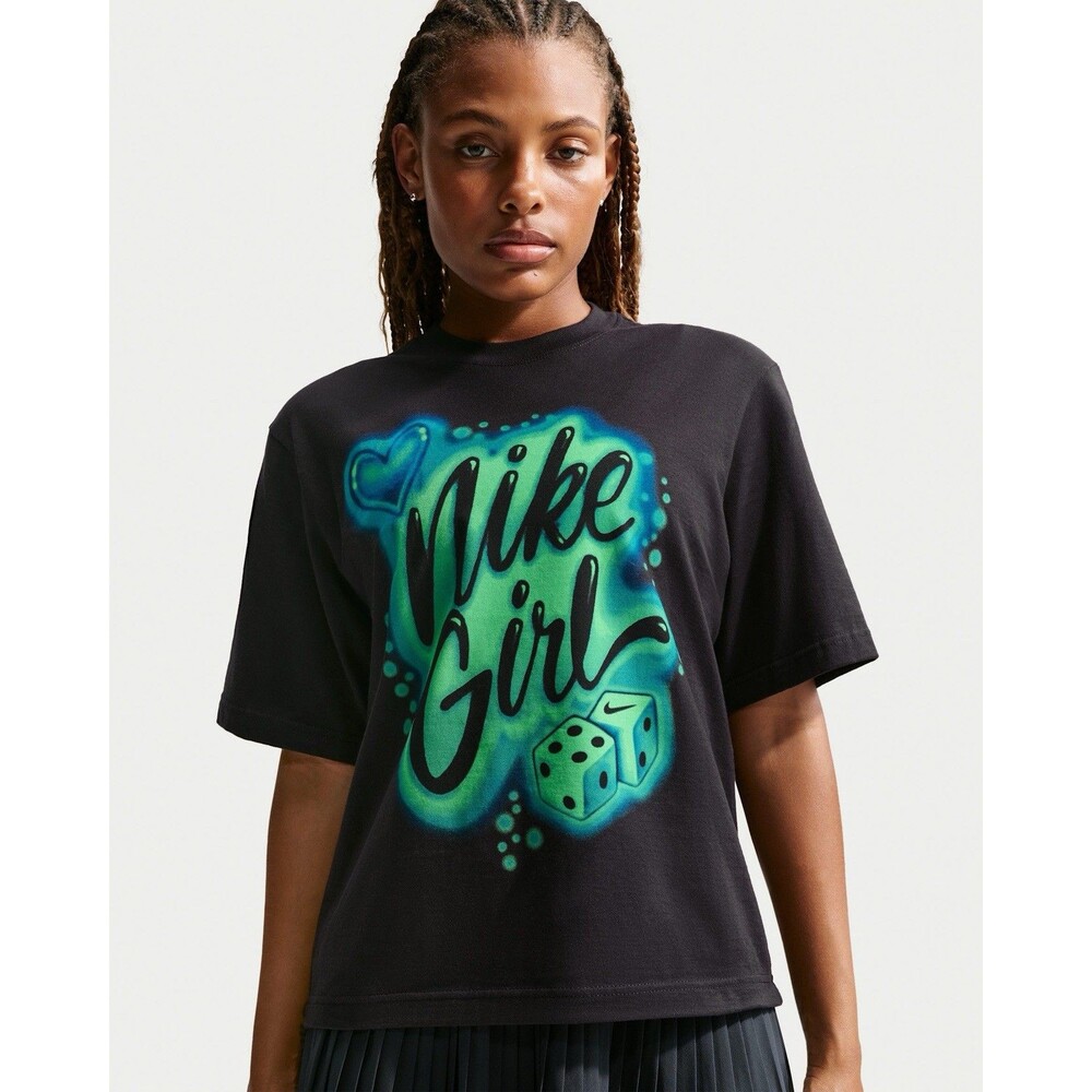 Nike Sportswear Essentials Air Brush Cropped Boxy Tee